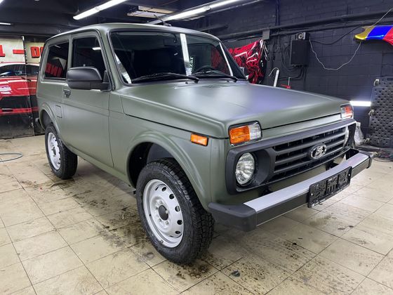 Пленка хаки матовая зеленая Ceramic Military Green Carbins 14 погонных метров