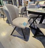 Стул DikLine 299 поворотный опоры чёрные