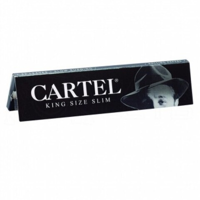 Бумага для сигарет блок "Cartel" KS Slim Black 32л*50шт