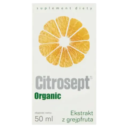 Цитросепт Органическая пищевая добавка с экстрактом грейпфрута, 50 мл