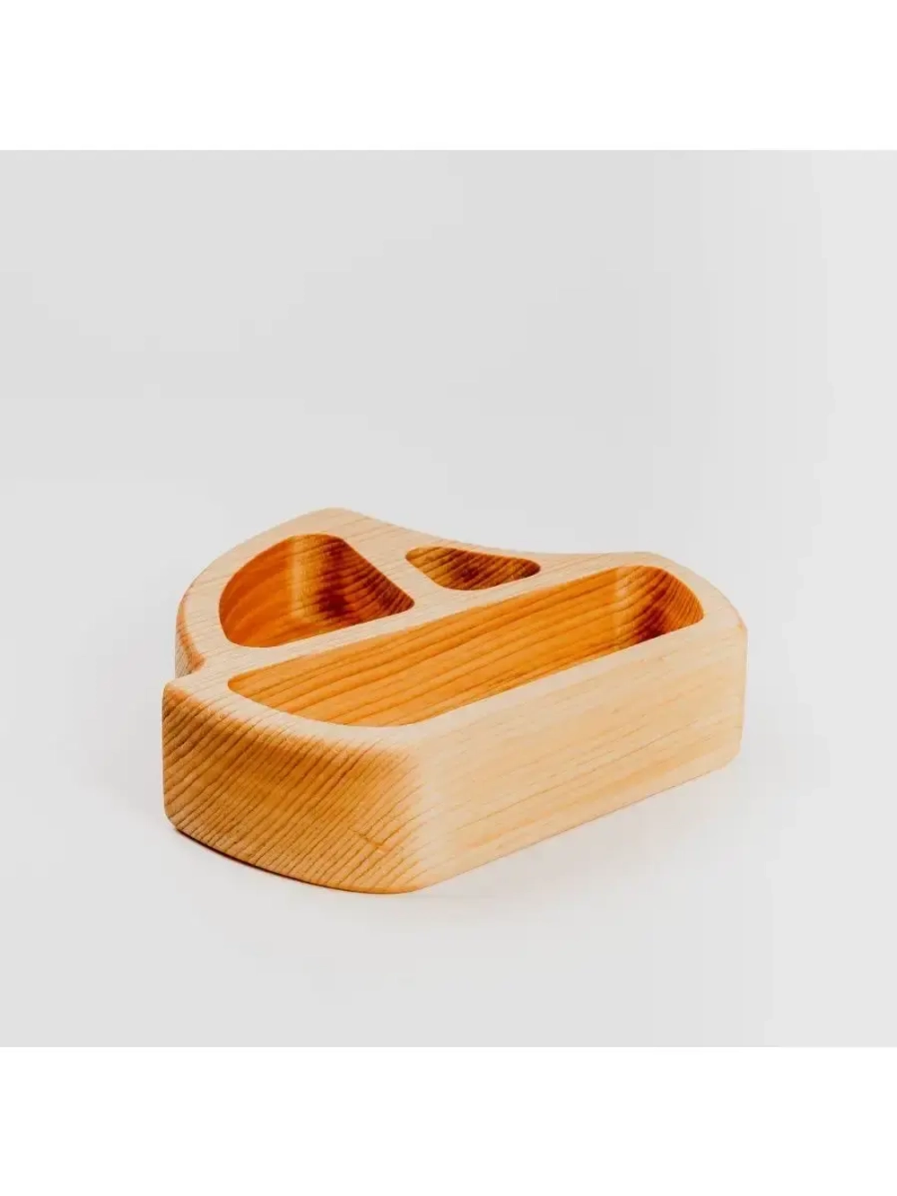 Менажница "Кораблик" из Сибирского кедра