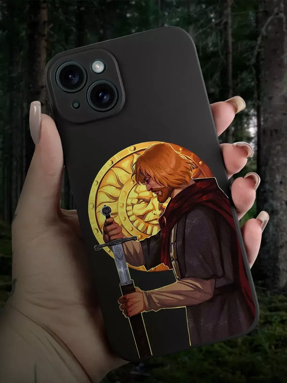 Чехол на iPhone 15 Plus с принтом