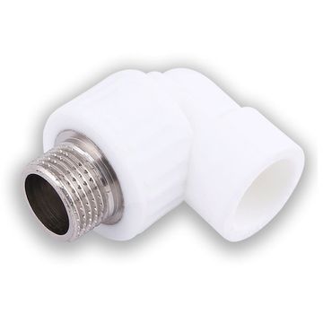 Угол полипропиленовый (ПП) переходной Ø32х1" НР