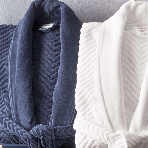 VALENTIN мужской бамбуковый махровый халат  Tivolyo Home (Турция)