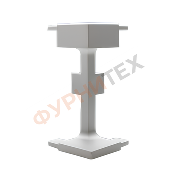 Уголок внешний к профилю C KB95 Серебро A00