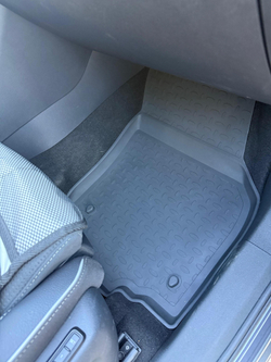 Резиновые коврики с высоким бортом для Skoda Kodiaq II 2023-н.в. Seintex.318857