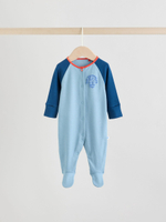 Комбинезон / Cлип для малышей Next F35-909, 3 шт., Молоный, Голубой, Серый