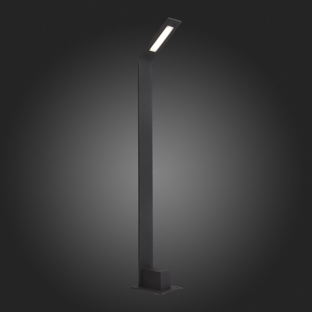 SL094.445.01 Светильник уличный наземный ST-Luce Черный/Черный LED 1*6W 4000K ANSA