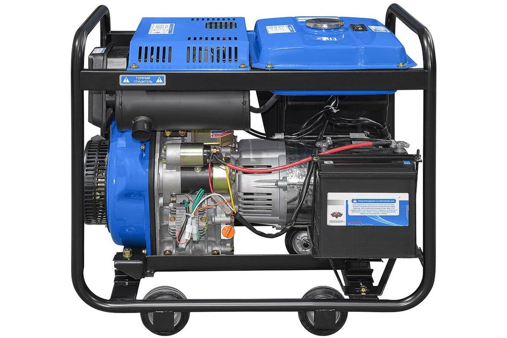 Генератор дизельный TSS SDG 6500EHA - [6 кВт / 220V] эл. старт