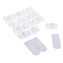 UCC-Y11 CLEAR 020 POLYBAG Крючки для монтажа гирлянд. Набор из 20 шт. Прозрачные. ТМ Uniel