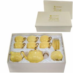 Lenardi 109-114 Чайный сервиз 15пр. 250 мл в под.уп.(х3)Фарфор