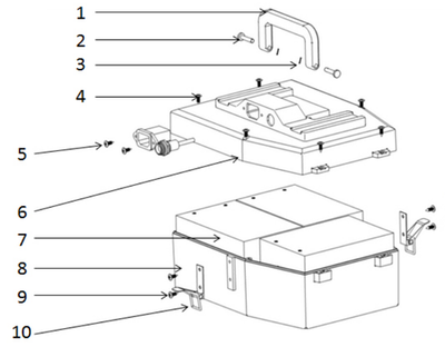 Запчасти K к квадроциклу Motax X16 E1000