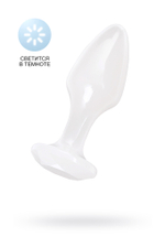 Анальная втулка Toyfa белая 8 см