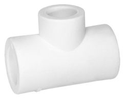 Тройник переходник I-TECH 50*40*50 сварка белый 22485