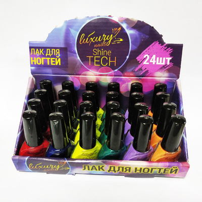 Лак LUXURY мини Арт.6601 Объем 12 мл в ассортименте