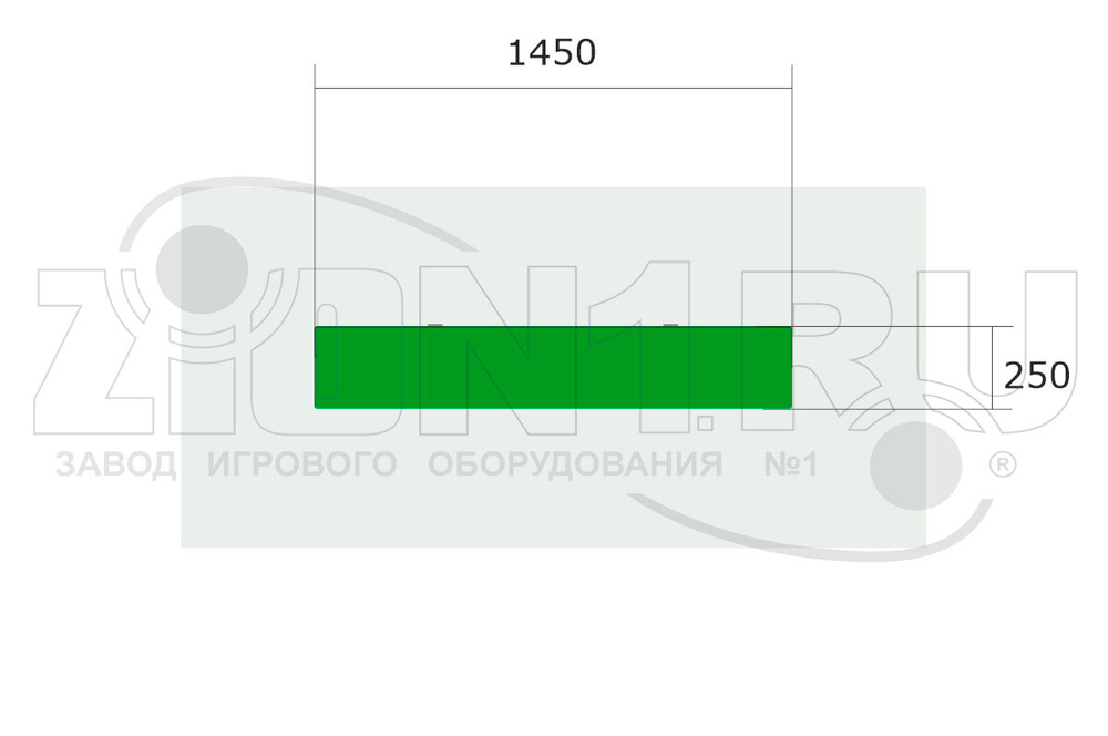 Ящик-скамья для теневых навесов «Фрукты М1»