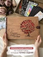 Фотоальбом на свадьбу молодоженам семейный большой