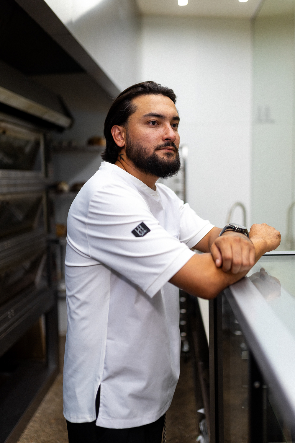 Китель поварской мужской Spase white