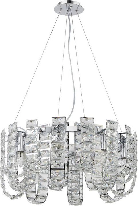 Люстра подвесная хрустальная 2172/09/08P Stilfort, серия Umiko
