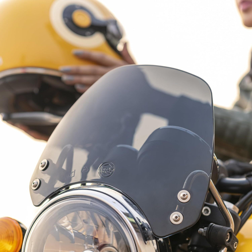 Ветровое стекло Royal Enfield, тонированное Flyscreen – Meteor 350, арт. KXA00063