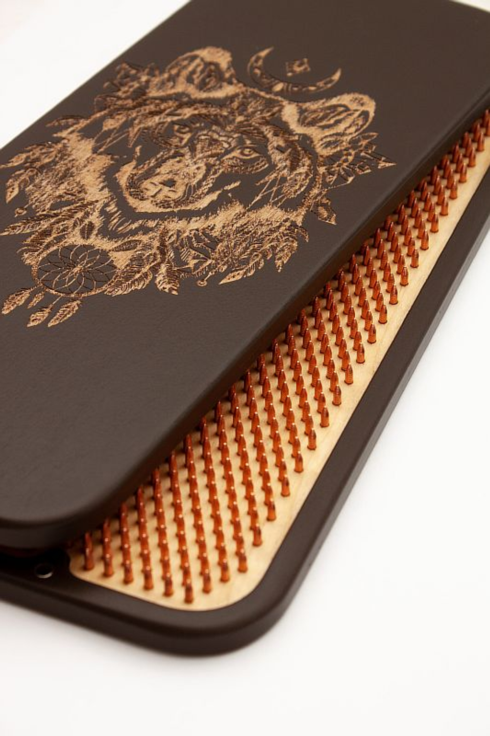 Доска садху Волк алюминиевые гвозди