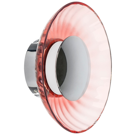 809012 Бра CELESTA LED 6W 300LM ХРОМ/РОЗОВЫЙ 3000K