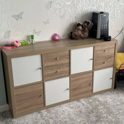 QBox Набор ящиков (2 шт) - Дуб сонома R Lamarty