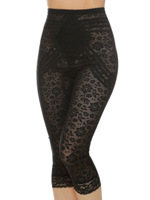 Корсетные штаны-капри очень сильной степени коррекции (Размер: 8X) (Цвет: бежевый)