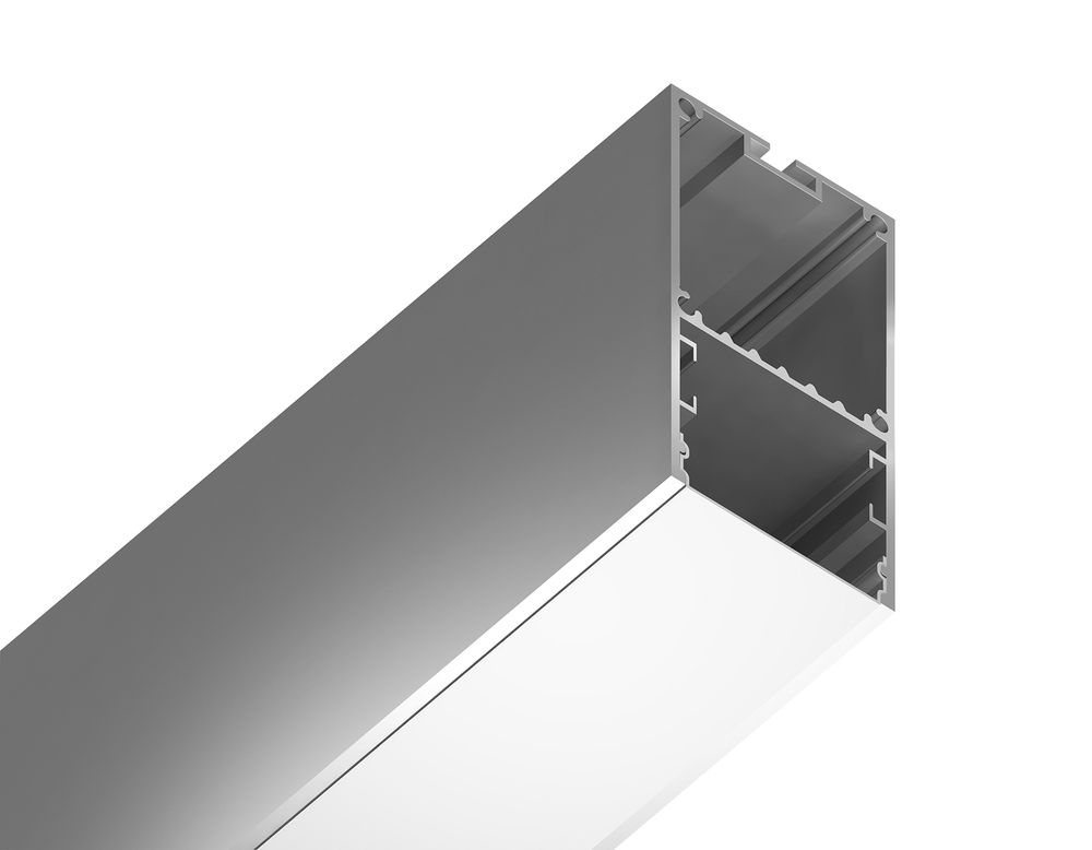 Ambrella Алюминиевый профиль накладной/подвесной "Profile System" 35*67 для светодиодной ленты до 32,8мм Profile System GP3000AL