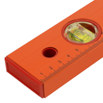 Уровень алюминиевый, 2000 мм, 3 глазка, желтый, линейка Sparta