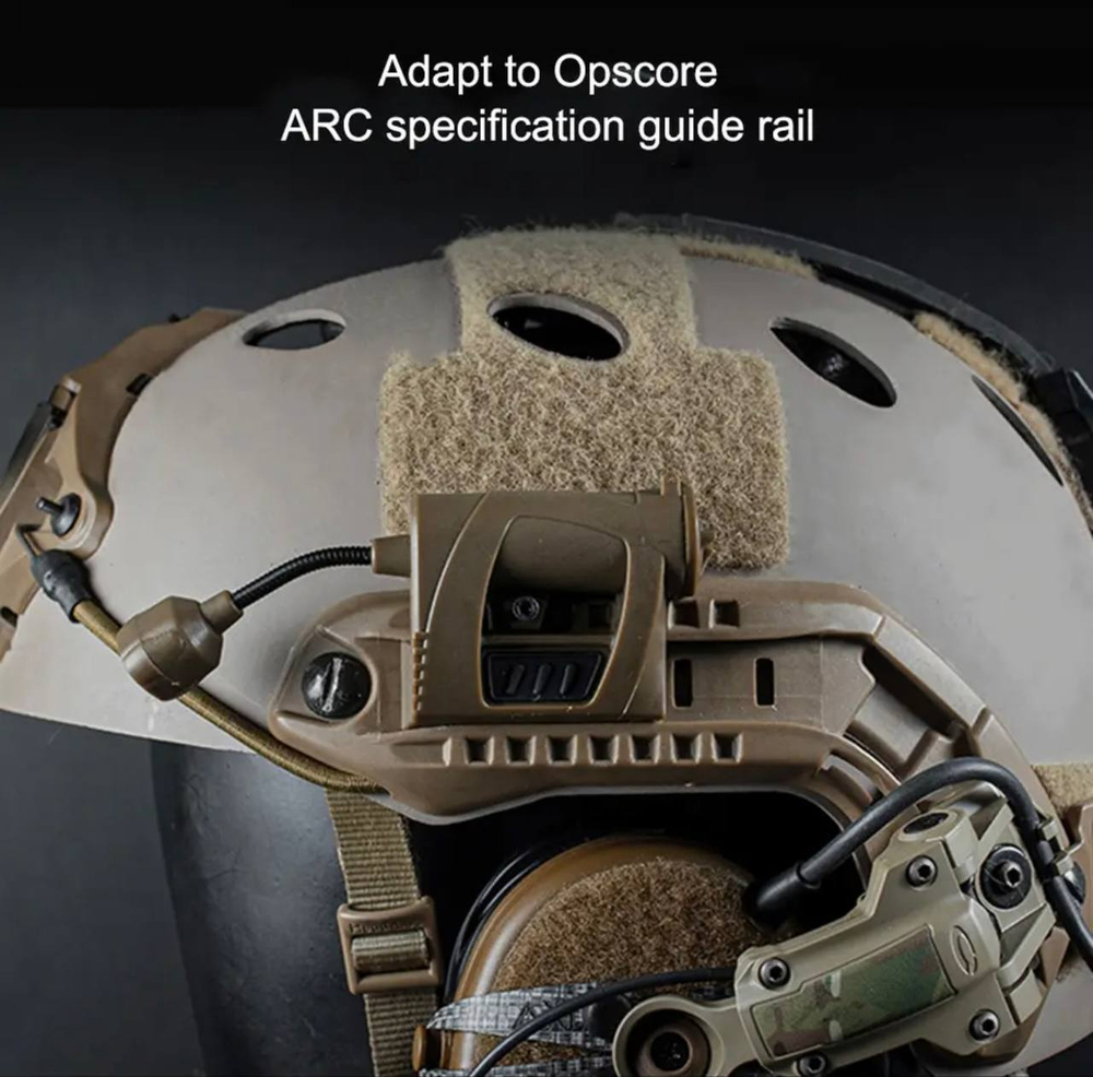 Тактический нашлемный фонарь / олива