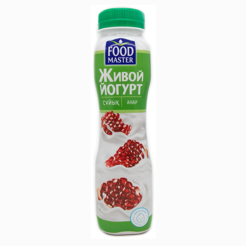 Живой Йогурт Food Master Гранат 280 гр