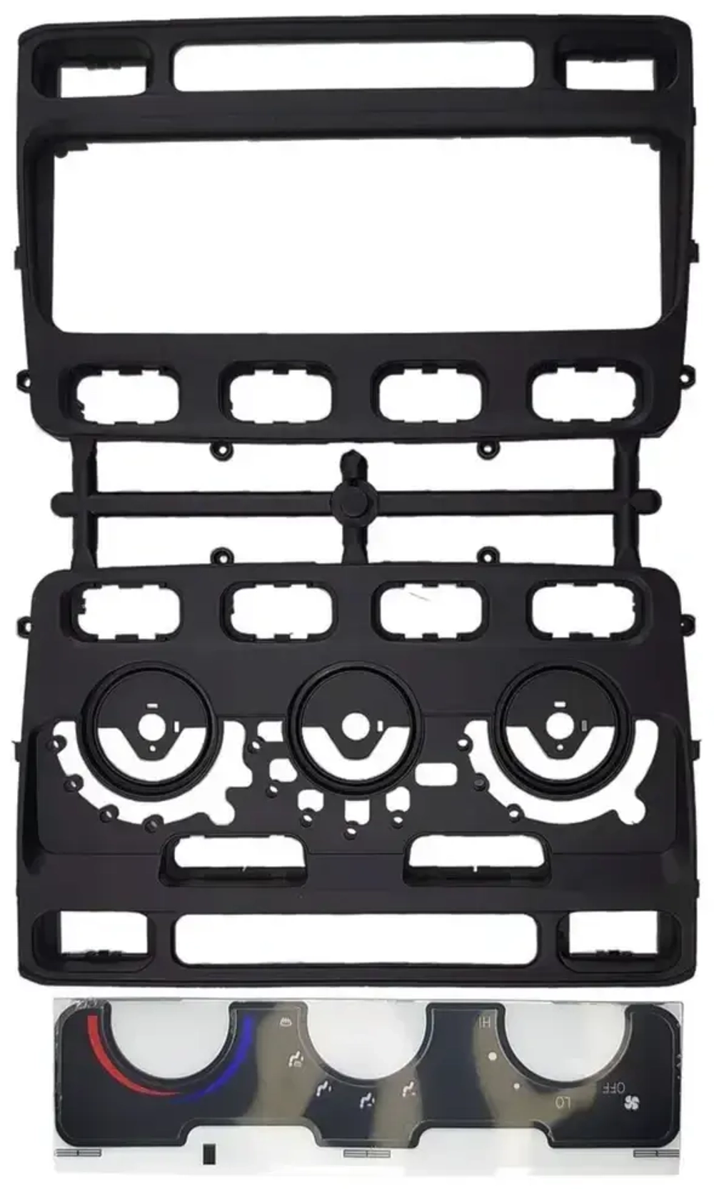 Магнитола для Toyota Land Cruiser 100, Lexus LX470 1998-2002 (кондиционер или климат внизу, рамка дерево) - FarCar GX9-9608F3 монитор 9.5" 2K QLED на Android 14, TS20, 6+128Гб, CarPlay, 4G SIM-слот