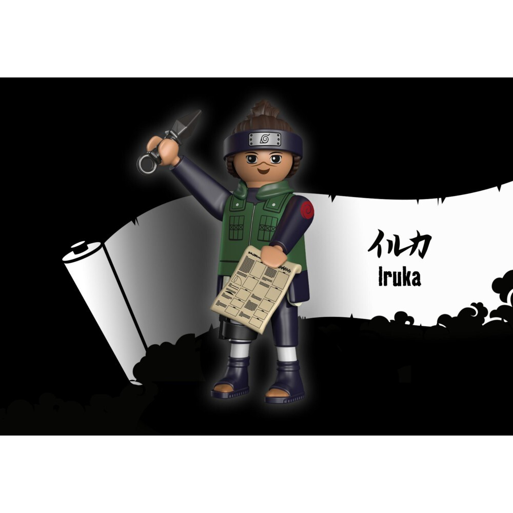 Playmobil - Фигурка Наруто Шиппуден Ирука с аксессуарами 71113 / артикул   71113  / GTIN 4008789711137