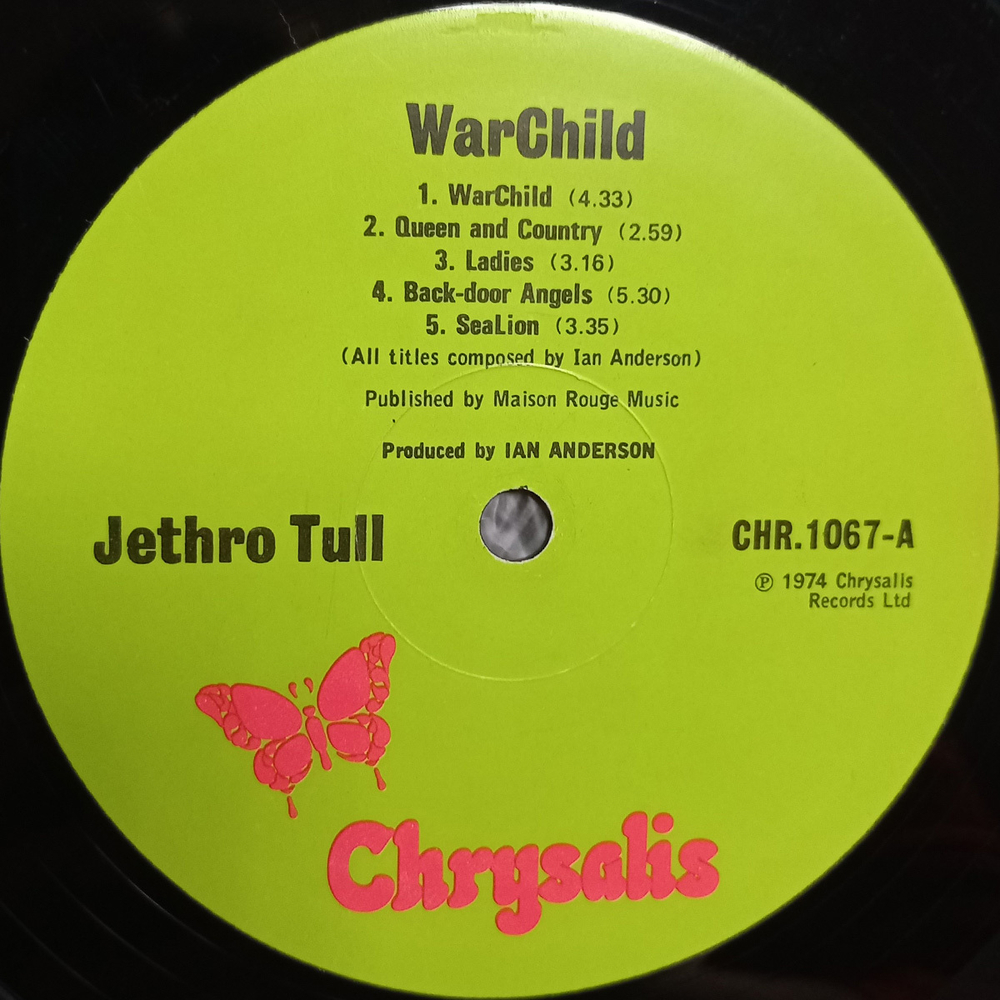 Jethro Tull / War Child (LP)