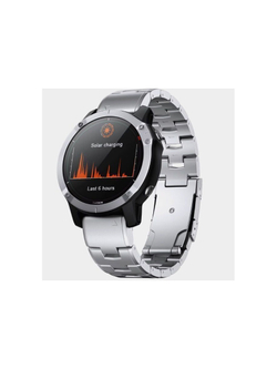 Браслет вентилируемый титановый 22мм для Garmin (циферблат 47 мм) Fenix, Epix Pro Gen 2, MARQ, Quatix быстросъемный QuickFit (Серебристый)