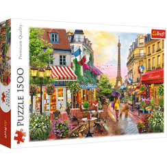 Puzzle "1500" - Charming Paris