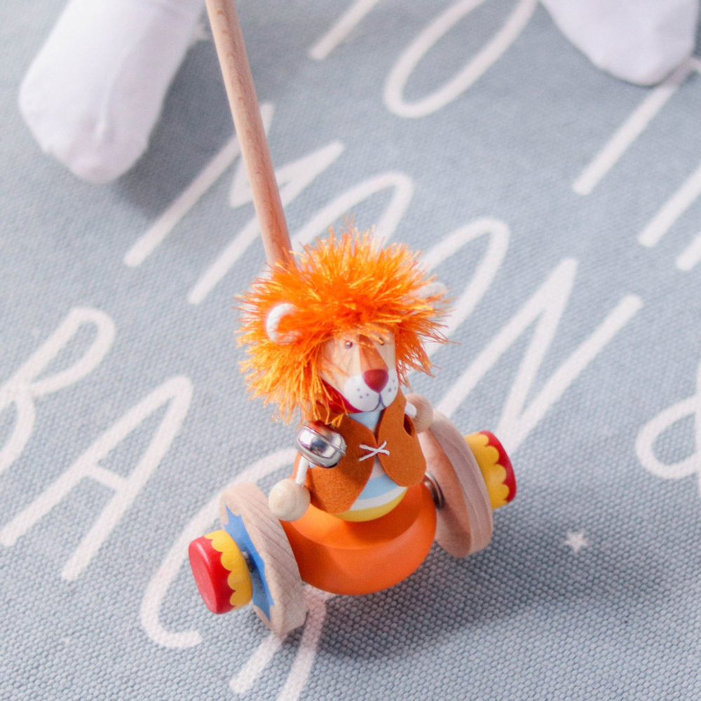 Каталка на палочке "Лев Бонифаций", Вальда