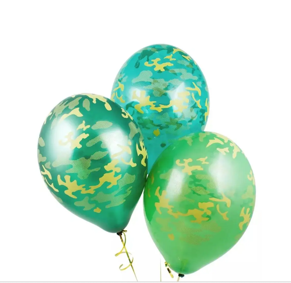 Латексный шар «Камуфляж», 36 см