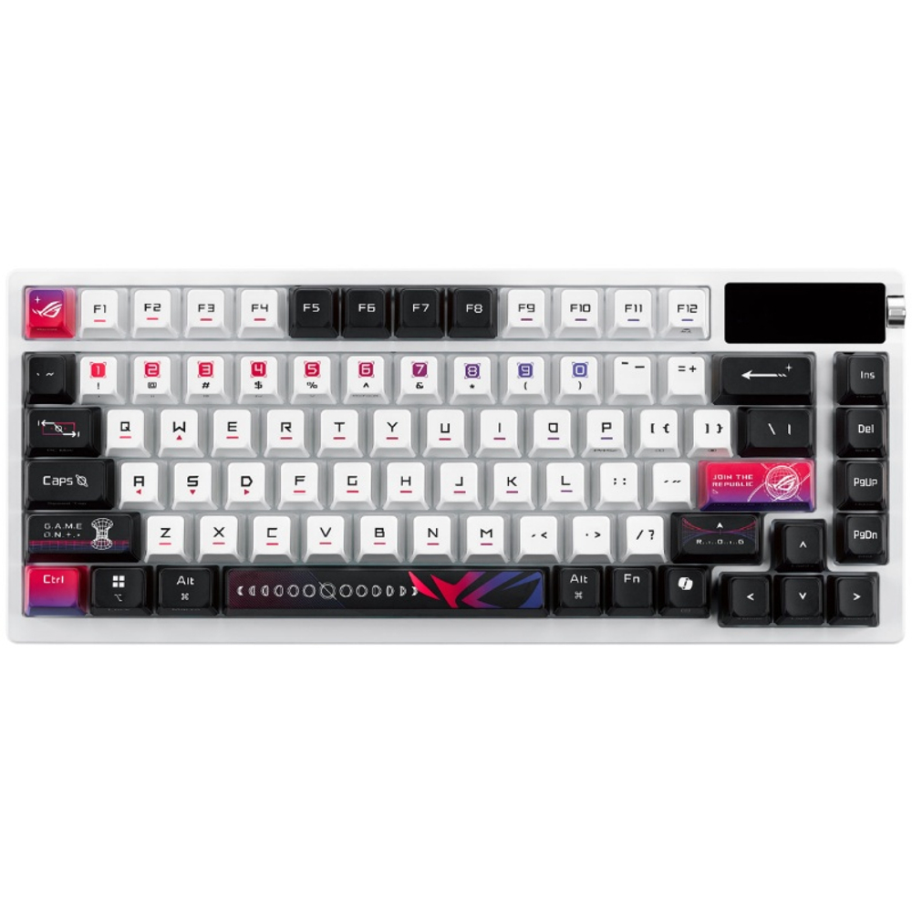 Клавиатура ASUS M704 ROG AZOTH X (механическая, беспроводная 2.4 GHz, Bluetooth)