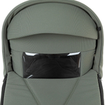 Детская коляска люлька Roan Bass Next Classic d12 2.0 1 в 1 BNC/72/1 Sage Green/Black/руч.Black