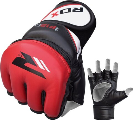 Перчатки для MMA RDX F12 Training Grappling Gloves Red