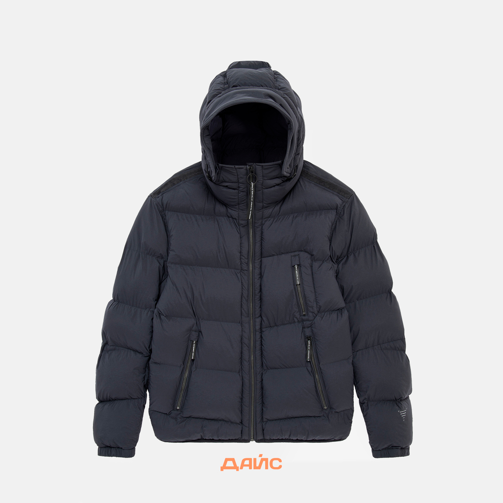 Пуховик мужской Krakatau Qm559-2 Rook Hooded Puffer Jacket