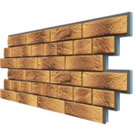 Панель фасадная Доломит Венецианский кирпич Нарва 925х438 мм