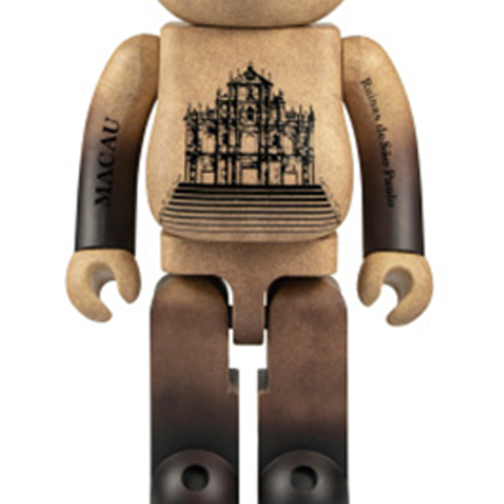Дизайнерские игрушки BE@RBRICK 1000% Ruins of Saint Paul's MACAU 2022 70cm, Ruins-of-Saint-Paul's-1000%