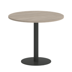 Home Office Стол круглый VR.SP-5-90.1 Дуб Аттик/Металл Антрацит 900*900*753