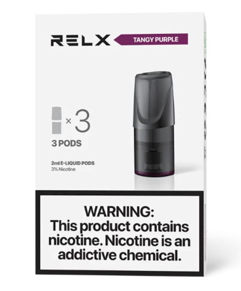 Купить Картридж RELX Classic 2ml - Tangy Purple 1.8% (упаковка из 3шт)