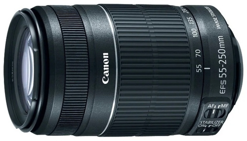 Объектив Canon EF-S 55-250mm f4-5.6 IS STM