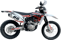 Мотоцикл кроссовый эндуро BSE Z4 Red 66