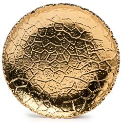 НАБОР ТАРЕЛОК ЗАКУСОЧНЫХ LEFARD "CHARM" 2 ШТ. 19*2,5 СМ (ЗОЛОТО)